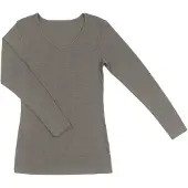 Joha - Women's Blouse L/S 85/15 - Merino-ondergoed M, grijs