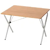 Snow Peak - Single Action Table Bamboo Top - Campingtafel beige