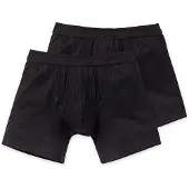 Schiesser Autentic Heren Boxershort - 2 pack - Zwart - Maat L
