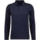 Ragman Shirt 'Basic' donkerblauw