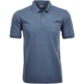 Ragman Shirt 'Basic' blauw gemêleerd