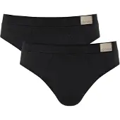 Sloggi Slip grijs / zwart