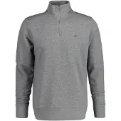 Gant Sweatshirt grijs gemêleerd