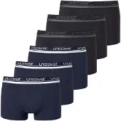 Schiesser Boxershorts navy / grijs / zwart / wit