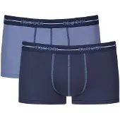 Sloggi Boxershorts blauw / donkerblauw