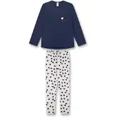Sanetta Nachtkledij donkerblauw / wit