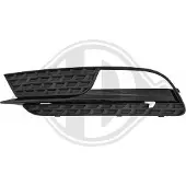 Diederichs 1045147 Ventilatiegrille, bumper