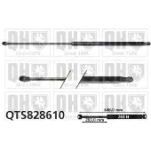 Quinton Hazell QTS828610 Gasveer achterklep