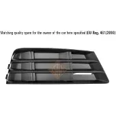ISAM 1722716 Ventilatiegrille, bumper