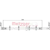 METZGER 4111499 Remslang