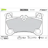Valeo 302804 Remblokken