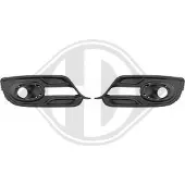Diederichs 4466047 Ventilatiegrille, bumper