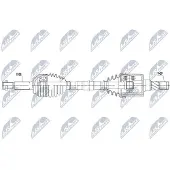 NTY NPW-CH-078 Aandrijfas