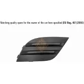 ISAM 1452716 Ventilatiegrille, bumper