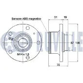 RUVILLE 925302 Stabilisatorstang