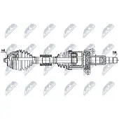 NTY Aandrijfas NPW-BM-188