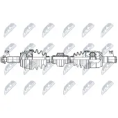 NTY NPW-HY-620 Aandrijfas