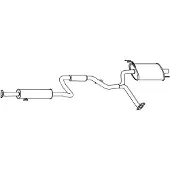 VEGAZ HOS-242 Einddemper