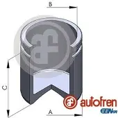 AUTOFREN SEINSA D02590 Zuiger, remklauw