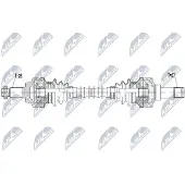 NTY NPW-BM-052 Aandrijfas