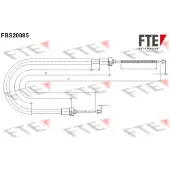 FTE 9250593 Handremkabel