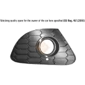 ISAM 0310718 Ventilatiegrille, bumper