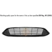 ISAM 1050709 Ventilatiegrille, bumper