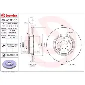 Brembo 09.A532.10 Remschijf