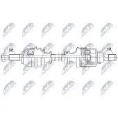 NTY NPW-FR-103 Aandrijfas