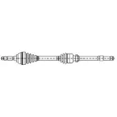 METELLI 17-1242 Aandrijfas