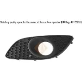 ISAM 0732719 Ventilatiegrille, bumper