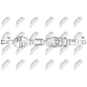 NTY NPW-FR-113 Aandrijfas