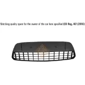 ISAM 1036710 Ventilatiegrille, bumper