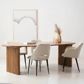 Giga Meubel Eettafel Aya Naturel Deens Ovaal 180cm