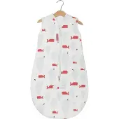 Pericles slaapzak Oceaan junior mouwloos 70 cm wit/rood/blauw