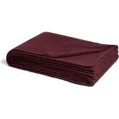 Yumeko Sprei Mousseline Katoen 260x240 Rood - Eco, Bio & Fairtrade