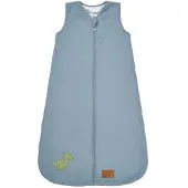 Sterntaler Dino Rexi Blauwe Mousseline Slaapzak | Maat: 110 cm