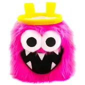 Crafty Climbing - Five Toothed Monster Chalk Bag - Pofzakje roze