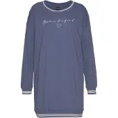 Vivance Nachthemd 'Dreams' blauw / wit