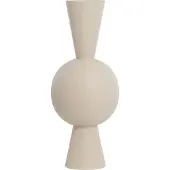Light & Living Vaas deco Ø30x75 cm CHEDI mat licht grijs (Grijs, 30x75x30cm)