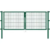 Alberts Deur met dubbel hek Flexo 250 cm breed, in verschillende hoogten