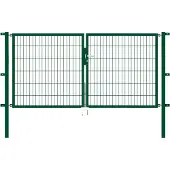 Alberts Deur met dubbel hek Flexo 250 cm breed, in verschillende hoogten