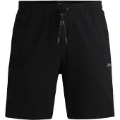 BOSS Broek grijs / zwart