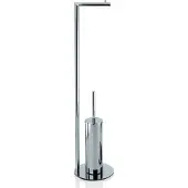 DECOR WALTHER Toiletrek Straight 7 Enkel Chrome