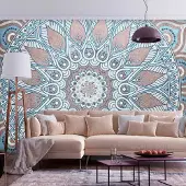 Karo-art Fotobehang - Oriëntaalse Cirkel , Mandala