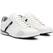BOSS Sneakers laag 'Saturn' zwart / natuurwit