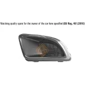 ISAM 0408717 Ventilatiegrille, bumper