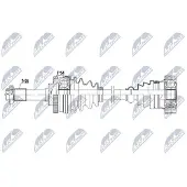 NTY NPW-ME-100 Aandrijfas