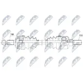 NTY NPW-PE-039 Aandrijfas