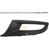 ISAM 0937719 Ventilatiegrille, bumper